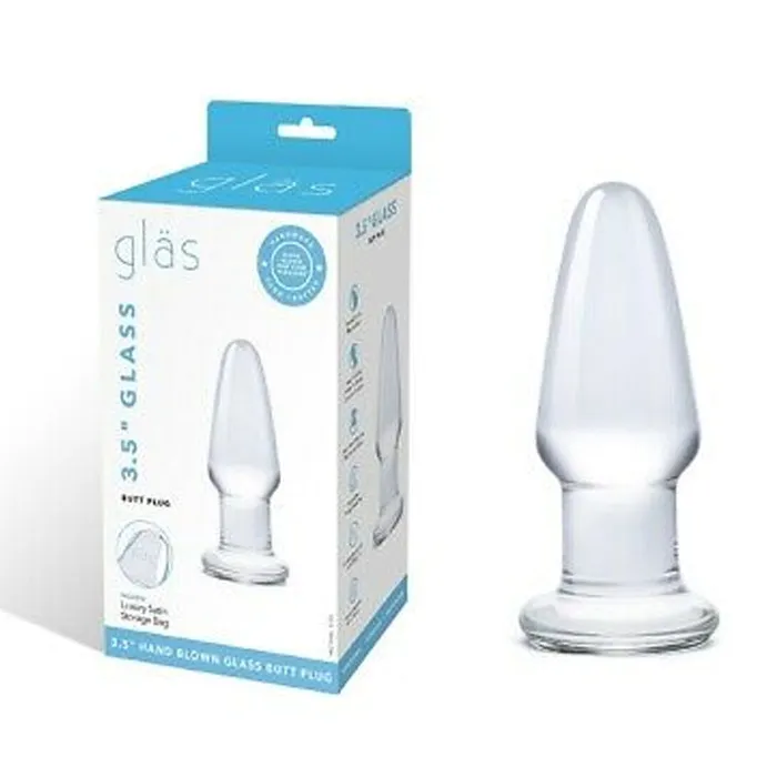 Anal Glas 35 Inch Glass Butt Plug