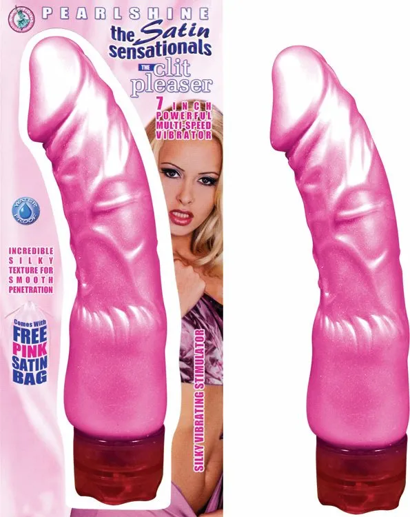 Dildos | Pearlshine The Satin Sensationals The Clit Pleaser - Nasstoys