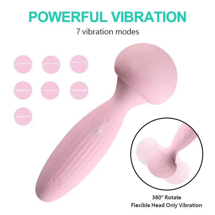 Lusty Age Mushroom Designed Vibrator For Women | Vibrators