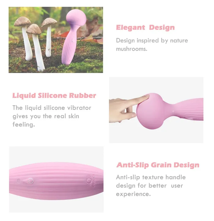 Lusty Age Mushroom Designed Vibrator For Women | Vibrators