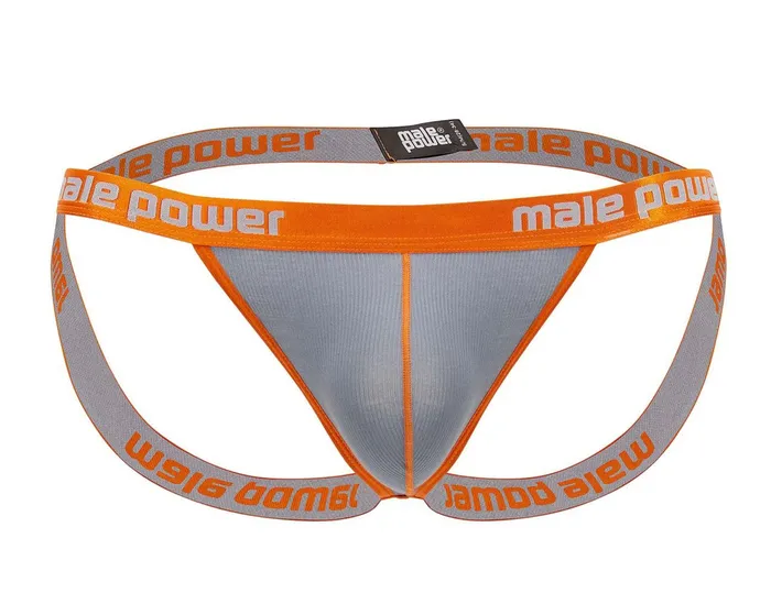 Male Power Lingerie Vibrators Casanova Uplift Jock Gray