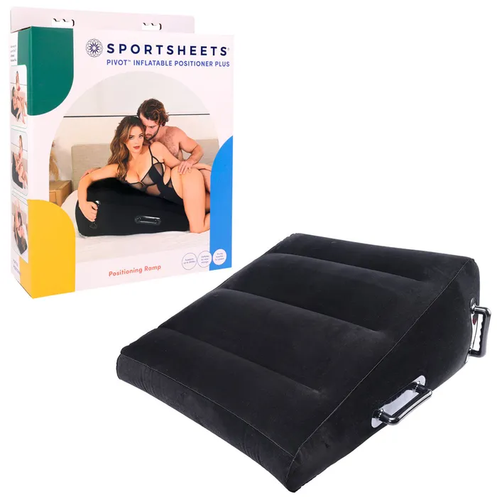 Male Sex Toys Sportsheets Pivot Inflatable Positioner Plus Black XL Inflatable Position Cushion Male Sex Toys Sportsheets Pivot Inflatable Positioner Plus Black XL Inflatable Position Cushion