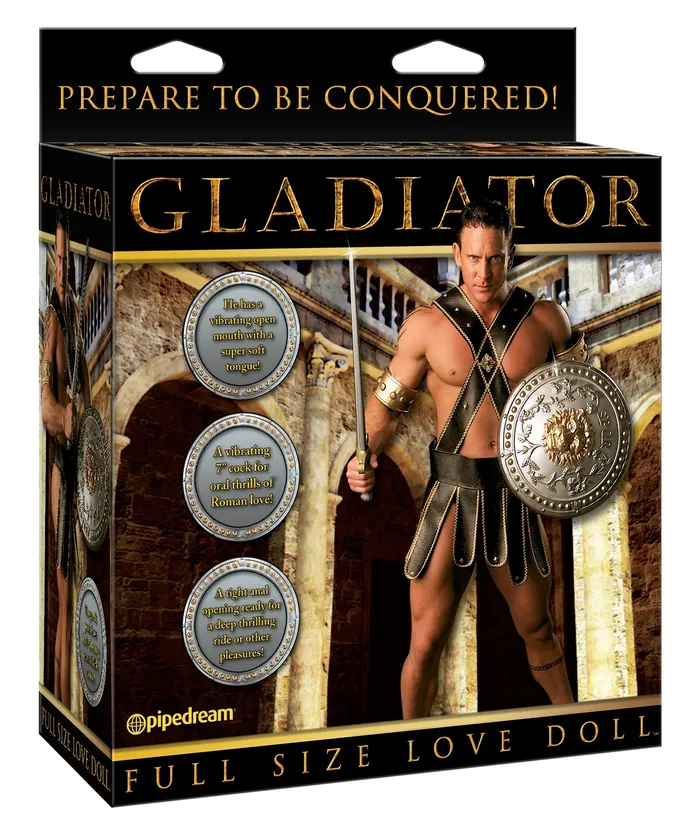 Pipedream Male Sex Toys Gladiator Love Doll