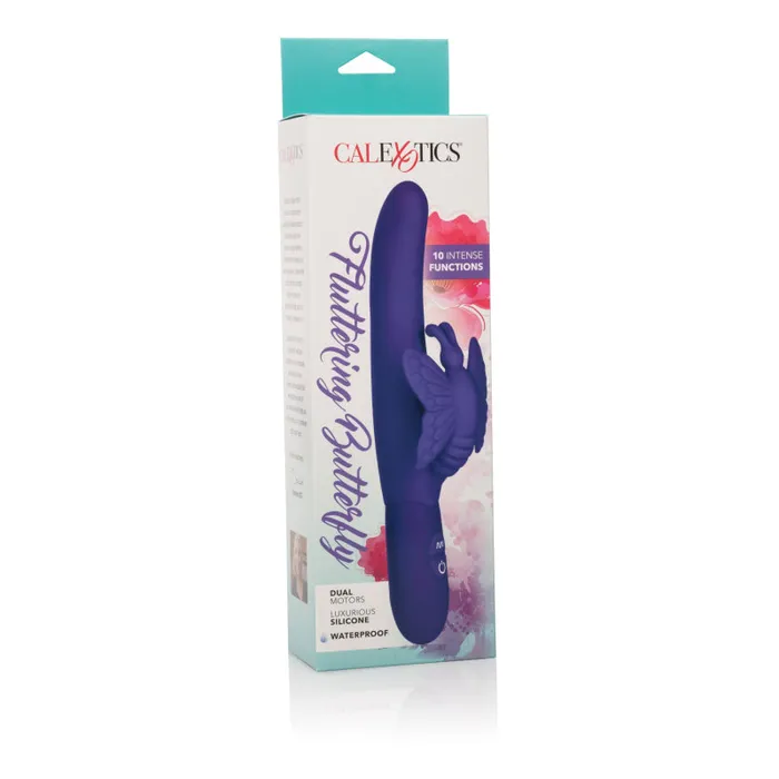 Vibrators | CalExotics Fluttering Butterfly - Purple