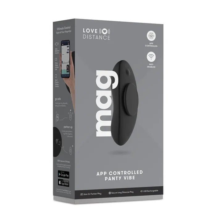 Vibrators | Xgen Products Love Distance MAG-(ld-004-blk) Vibrators | Xgen Products Love Distance MAG-(ld-004-blk)
