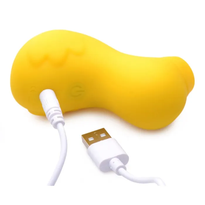 Xr Brands Inmi Sucky Ducky Silicone Clitoral Stimulator - Yellow | Female Sex Toys Xr Brands Inmi Sucky Ducky Silicone Clitoral Stimulator - Yellow | Female Sex Toys