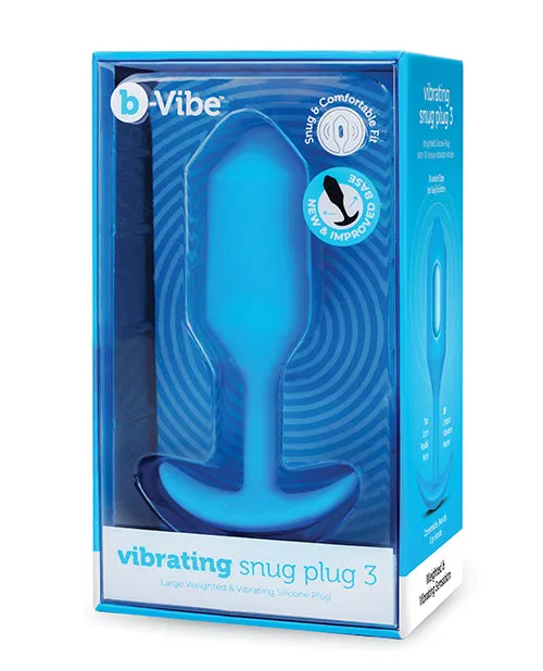 Bvibe Vibrating Snug Plug Cotr INC Anal