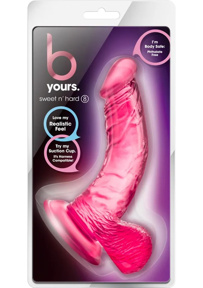 Dildos B Yours B Yours Sweet N Hard 8 Dildo with Balls