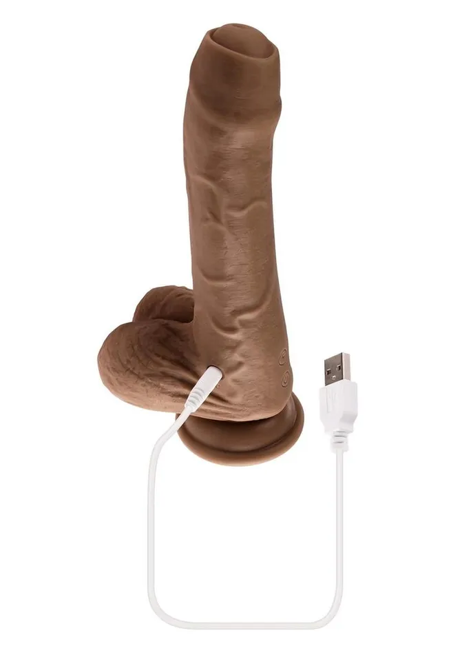 Evolved Female Sex Toys Peek A Boo Vibrating Rechargeable Silicone Dildo