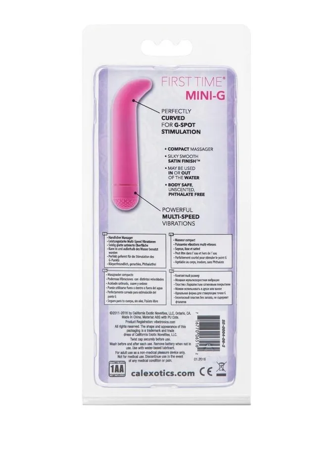 Female Sex Toys First Time First Time Mini G GSpot Vibrator