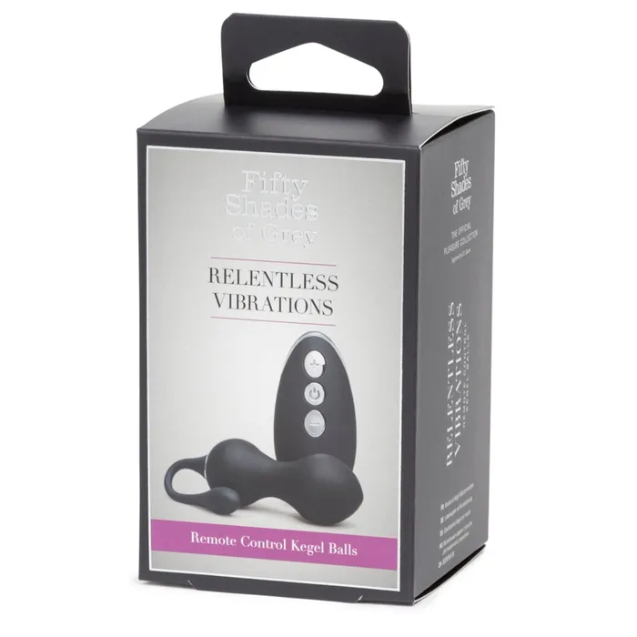 Fifty Shades of Grey Love Eggs Kegel Balls Fifty Shades of Grey Relentless Vibrations Remote Kegel Balls