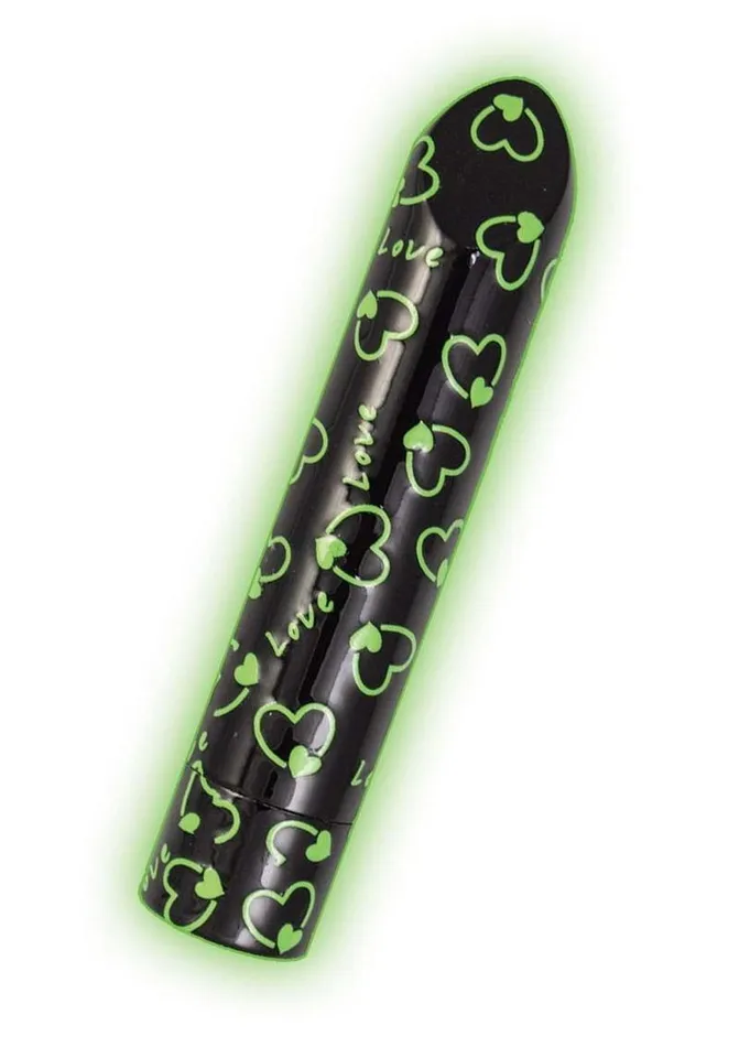 Glow Vibes Sweet Heart Rechargeable Glow In The Dark Bullet Glow Vibes Female Sex Toys Glow Vibes Sweet Heart Rechargeable Glow In The Dark Bullet Glow Vibes Female Sex Toys