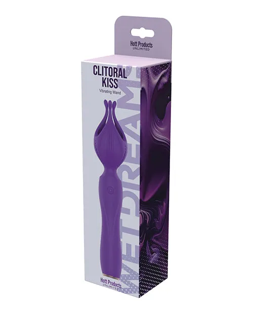 Hott Products Vibrators Clitoral Kiss Vibe Purple