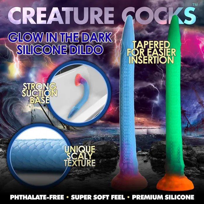 Lime Prometheus Dildos Makara GlowintheDark Silicone Snake Dildo Lime Prometheus Dildos Makara GlowintheDark Silicone Snake Dildo