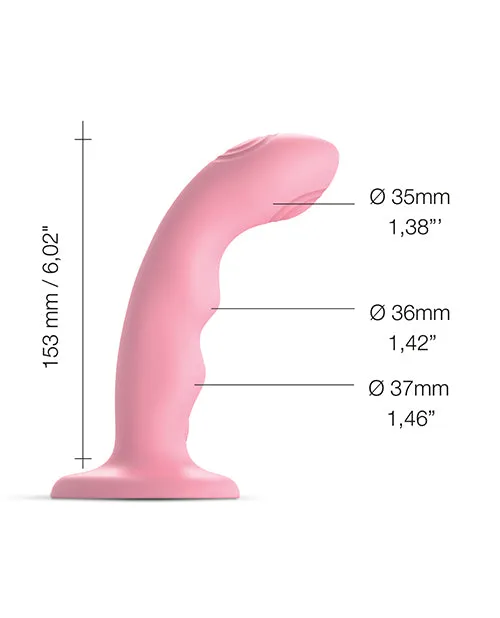Lovely Planet Strap on Me Tapping Dildo Rose Coral Female Sex Toys