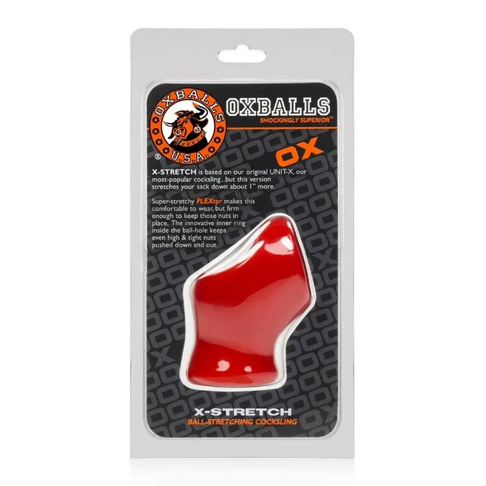 OXBALLS Vibrators Xstretch Sling Red
