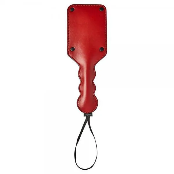 Anal Sportsheets Saffron Square Paddle Black Red Sportsheets