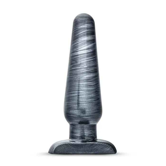 Blush Novelties Anal Jet Large Plug Carbon Metallic Black Blush Novelties Anal Jet Large Plug Carbon Metallic Black