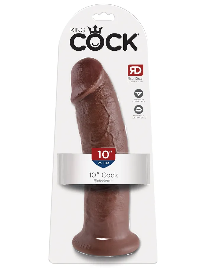 Dildos Pipedream King Cock 10Inch Cock Brown