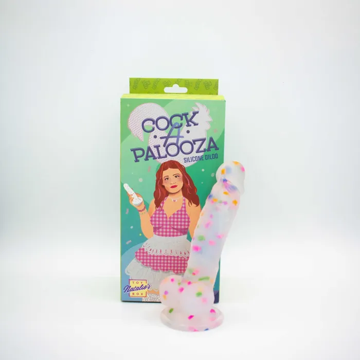 Like A Kitten Inc Dildos CockaPalooza Confetti Silicone Suction Dildo