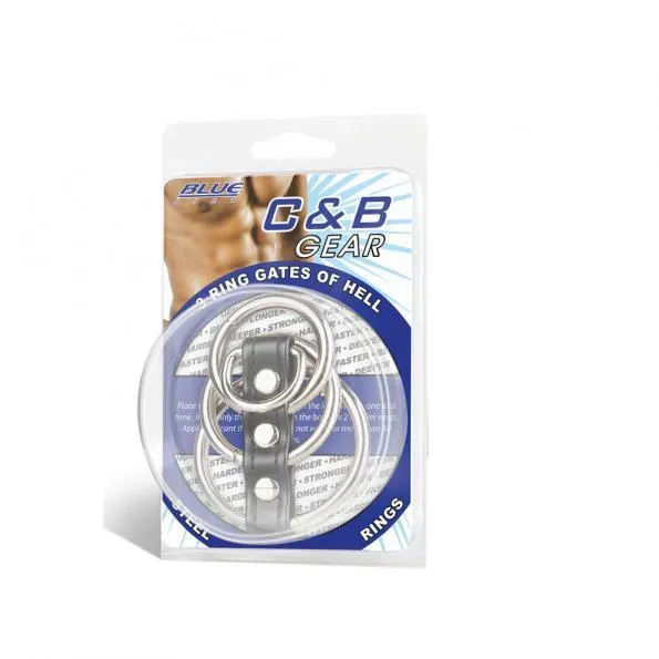 Male Sex Toys Electric Eel Inc C B Gear 3 Ring Gates Of Hell Male Sex Toys Electric Eel Inc C B Gear 3 Ring Gates Of Hell