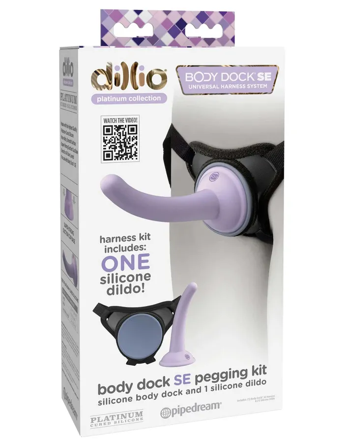 Pipedream Anal Dillio Platinum Body Dock Se Pegging Kit 5 Inch Purple Pipedream Anal Dillio Platinum Body Dock Se Pegging Kit 5 Inch Purple
