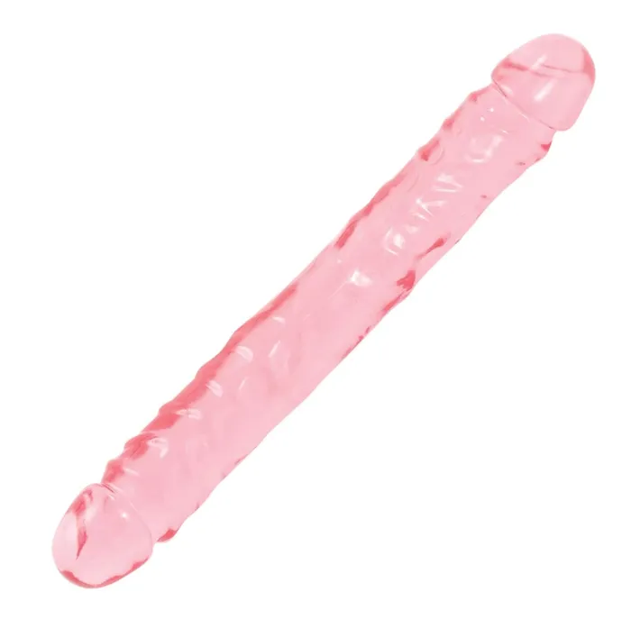 Dildos Erotica Adult Toys Crystal Jellies Jr Double Dong 12 Red