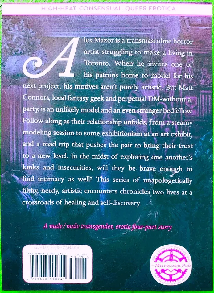 Experience Points Illustrated Queer Smutty Stories Queering Consent by Nicholai Avigdor Melamed Microcosm Publishing Vibrators