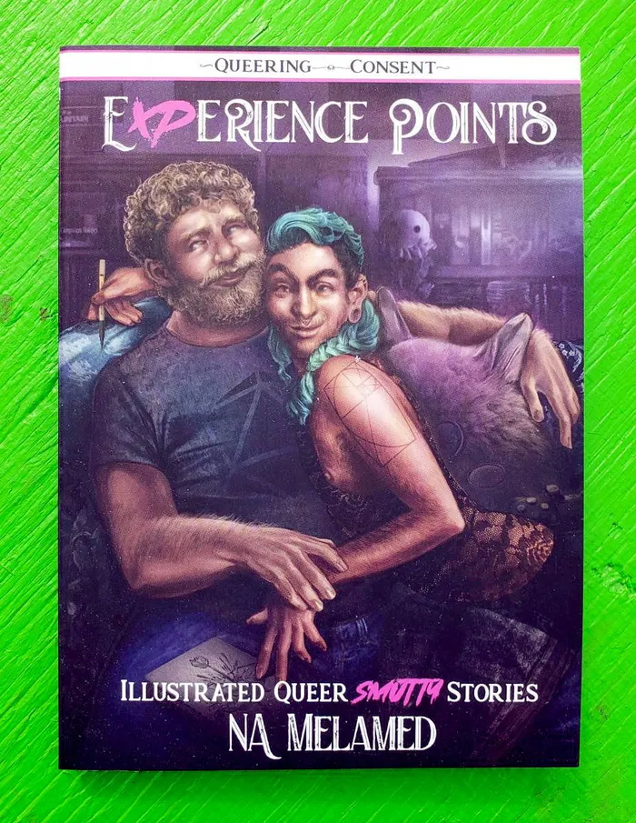 Experience Points Illustrated Queer Smutty Stories Queering Consent by Nicholai Avigdor Melamed Microcosm Publishing Vibrators