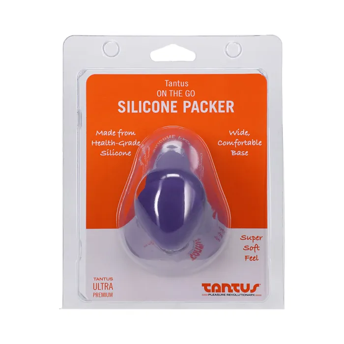 Tantus On the Go Silicone Packer Amethyst Bag Tantus Female Sex Toys Tantus On the Go Silicone Packer Amethyst Bag Tantus Female Sex Toys