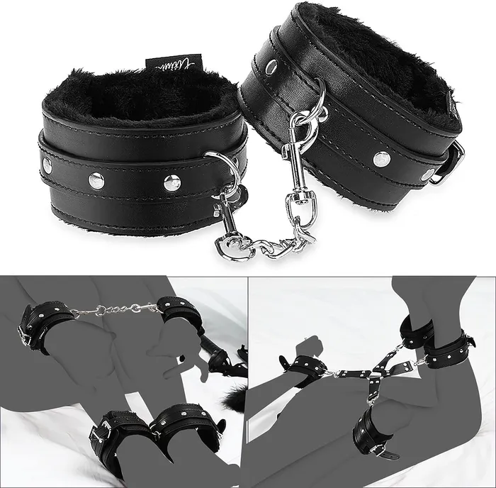 UTIMI Bondage for Sex 11 Pcs BDSM Leather Bondage Sets Restraint Kits for Women and Couples mksex Couples UTIMI Bondage for Sex 11 Pcs BDSM Leather Bondage Sets Restraint Kits for Women and Couples mksex Couples