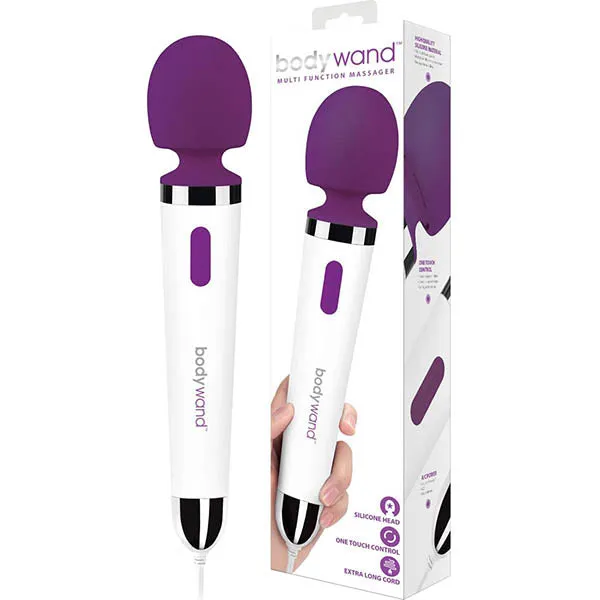 Bodywand Vibrators Bodywand Multi Function Massager Purple Mains Powered Massager Wand Bodywand Vibrators Bodywand Multi Function Massager Purple Mains Powered Massager Wand