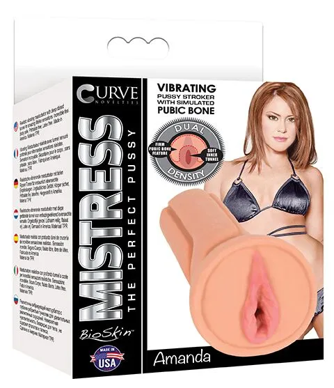 CURVE NOVELTIES Male Sex Toys Mistress Amanda Vanilla Pubic Bone Stroker CURVE NOVELTIES Male Sex Toys Mistress Amanda Vanilla Pubic Bone Stroker