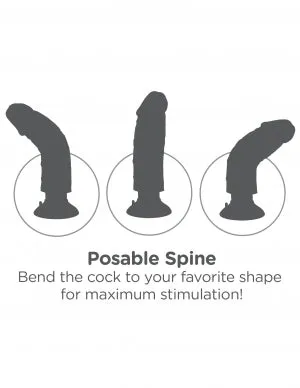 Dildos Pipedream Products King Cock 9in Cock Flesh Vibrating Dildos Pipedream Products King Cock 9in Cock Flesh Vibrating
