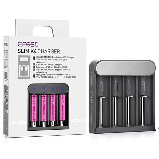 Female Sex Toys EFEST Efest SLIM K4 USB Charger