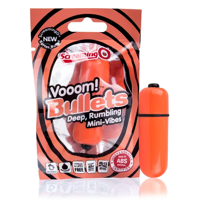 Screaming O Vibrators Vooom Bullets Tangerine