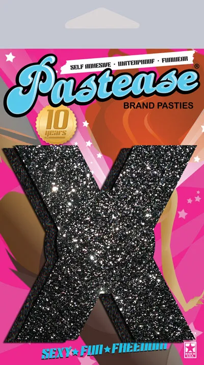 X Black Glitter X Pastease Anal
